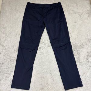 Rhone Commuter Pants Navy Blue Men's Sz 35 Performance Stretch Golf Work‎